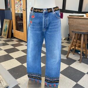 ABS 90’s Embroidered Jeans